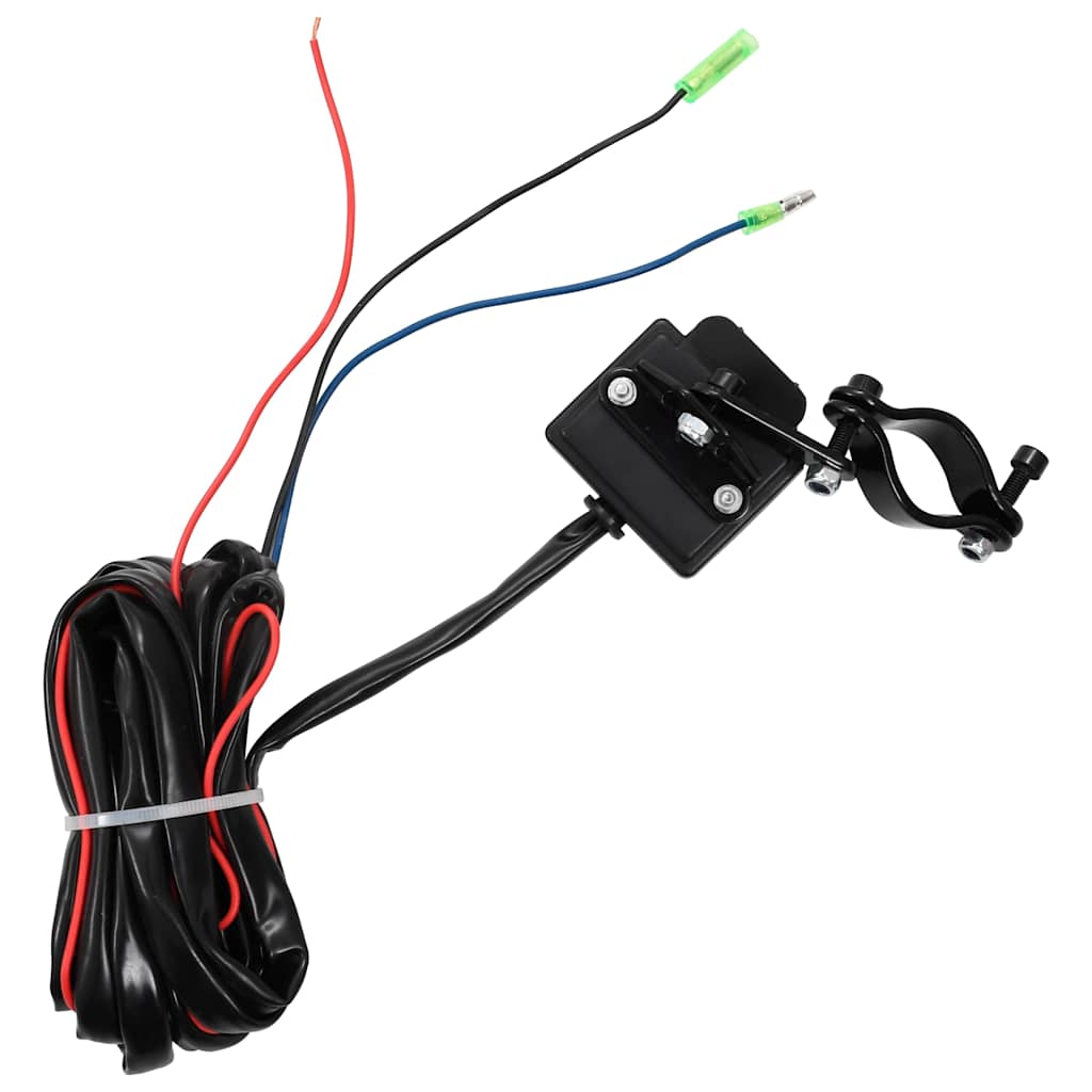 12 V Elektrische Seilwinde 1360kg + Montageplatte Fernbedienung
