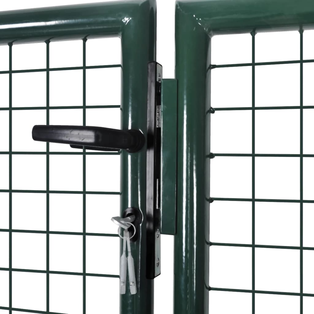 Gartengitter Tor Zaun Tür Wandgitter 306x75 cm