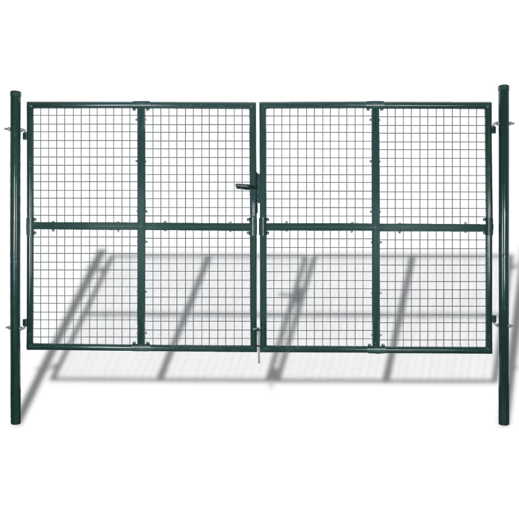 Gartengitter Tor Zaun Tür Wandgitter 306x200 cm
