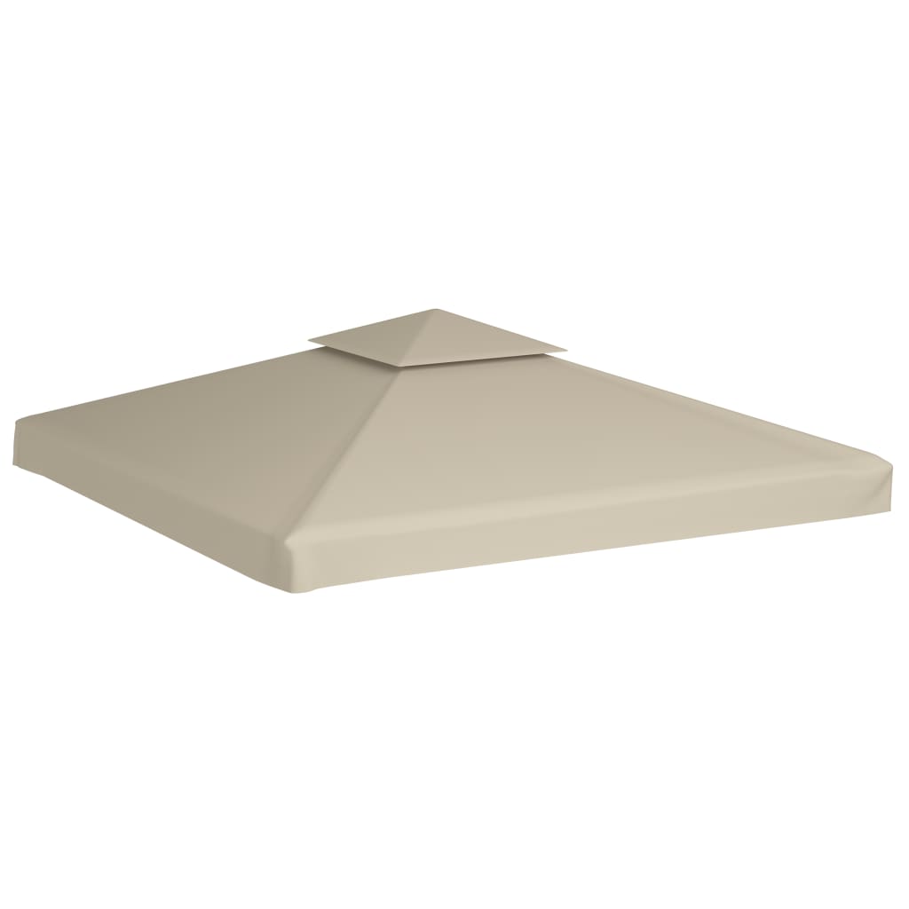 Gazebo replacement roof 310 g/m² beige 3x3 m