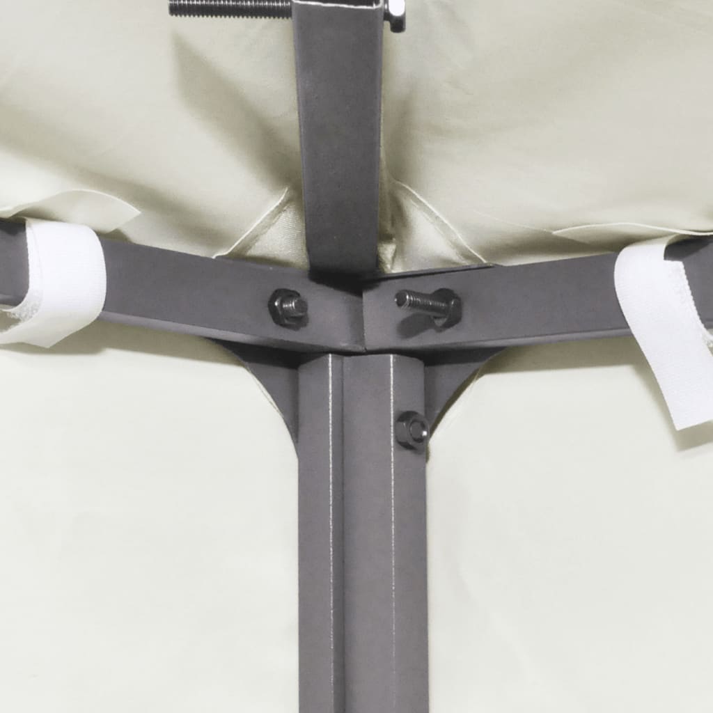 Gazebo replacement roof 310 g/m² cream white 3x4 m