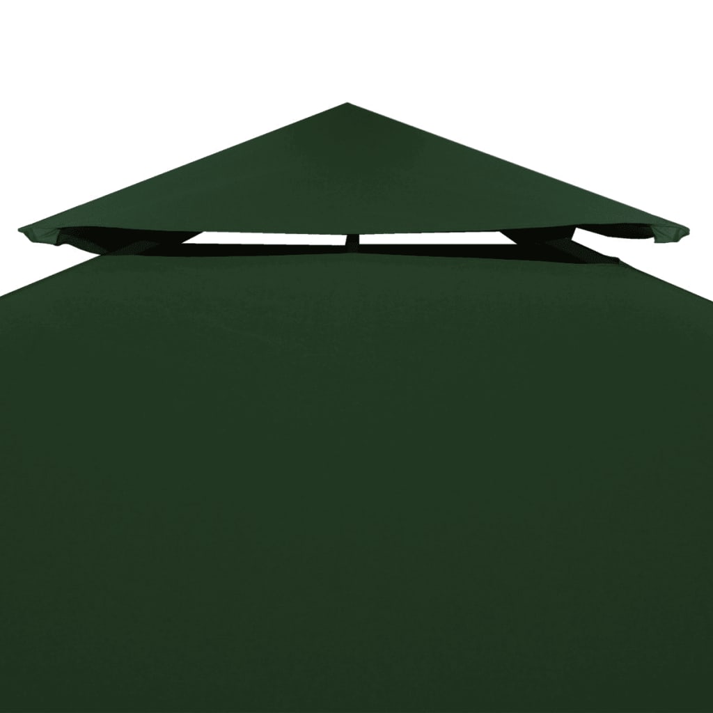 Pavilion roof tarpaulin replacement roof 310 g/m² green 3x4 m