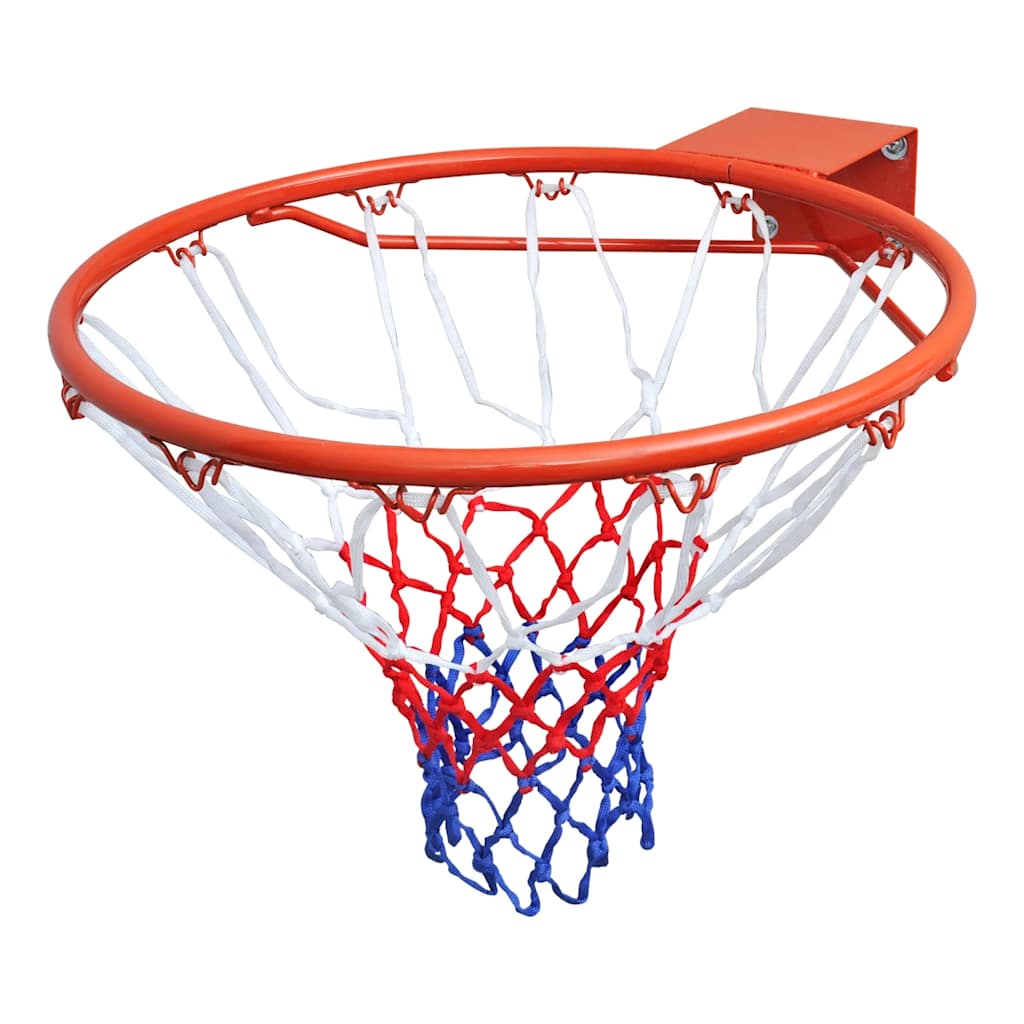Basketball Hoop with Net Orange 45 cm