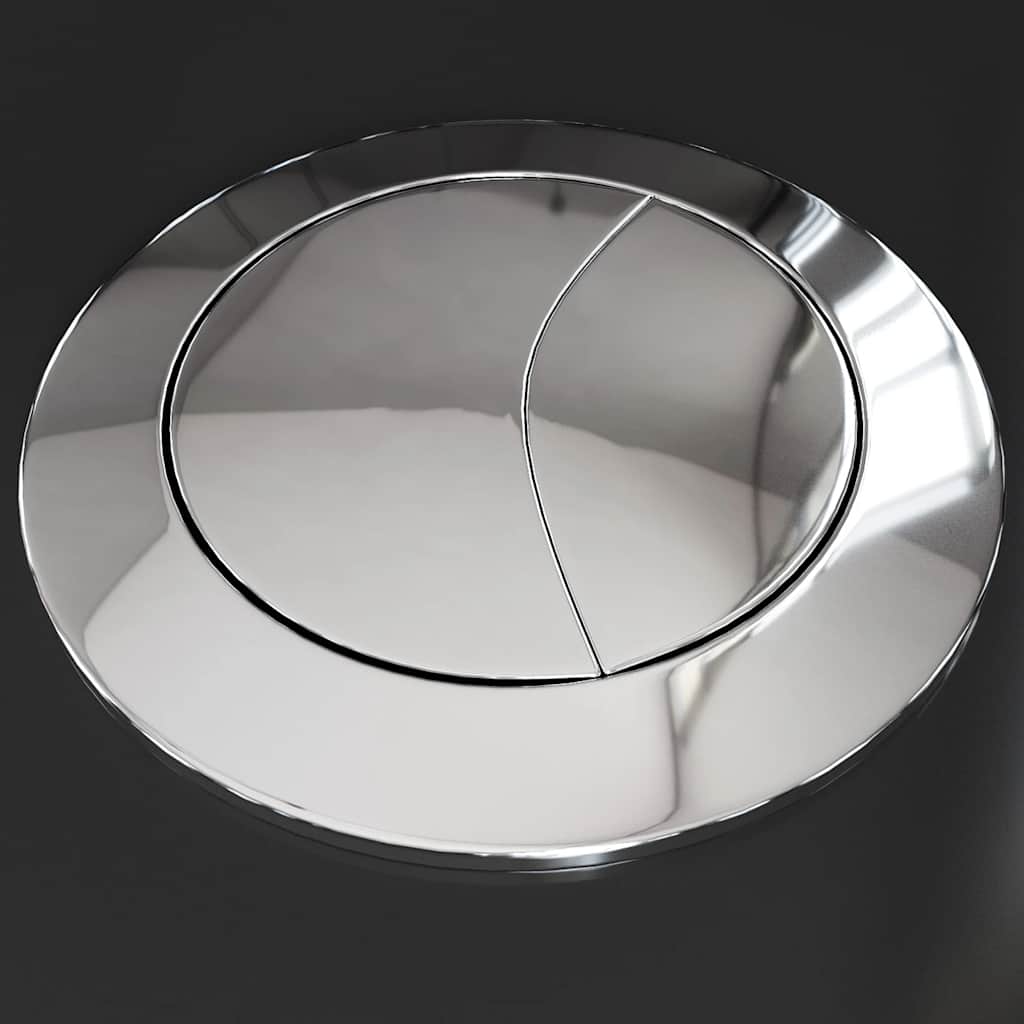 Toilette Rund Keramik Schwarz