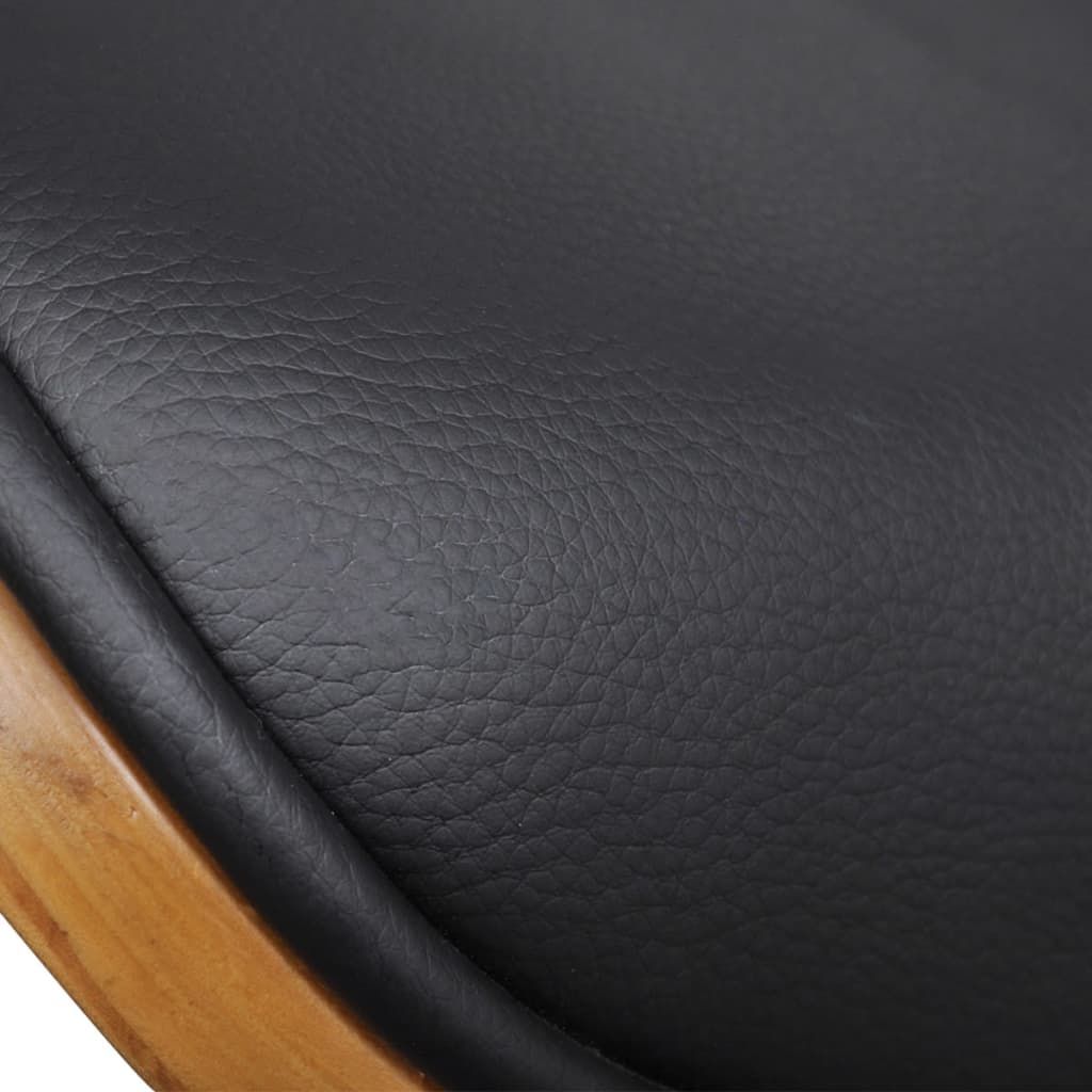 Dining room chairs 6 pcs. bentwood and imitation leather