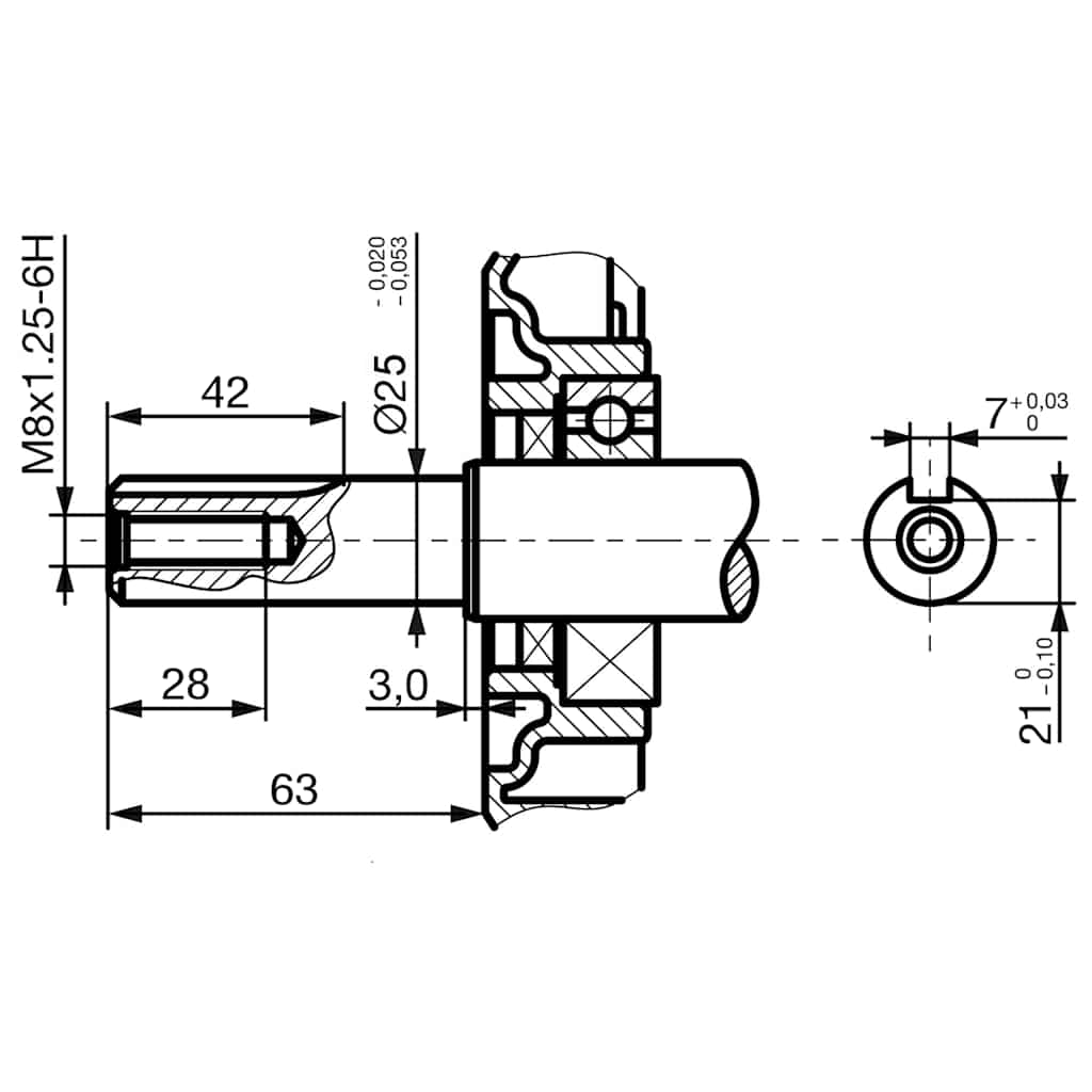 Benzinmotor 15 PS 11 kW Schwarz