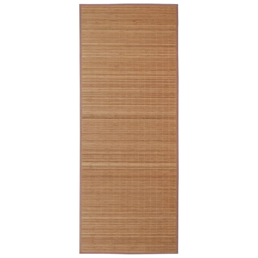 Bamboo Rug Brown Rectangular 120x180 cm