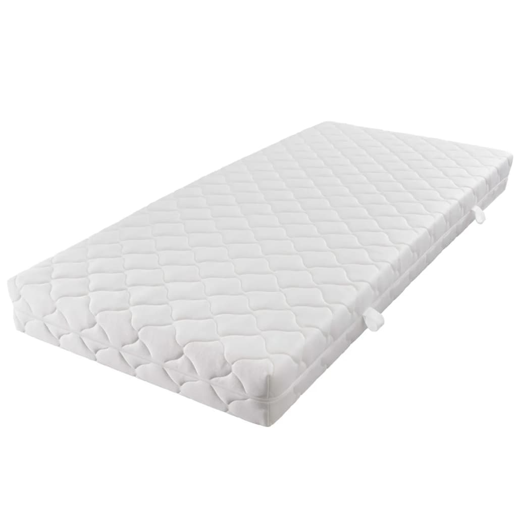 Mattress with washable cover 200x80x17 cm