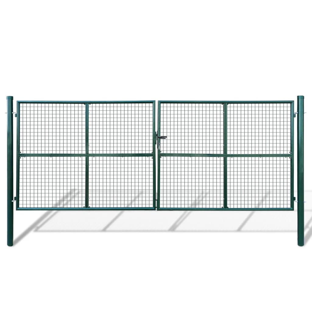 Gitter-Gartentor 415 x 150 cm