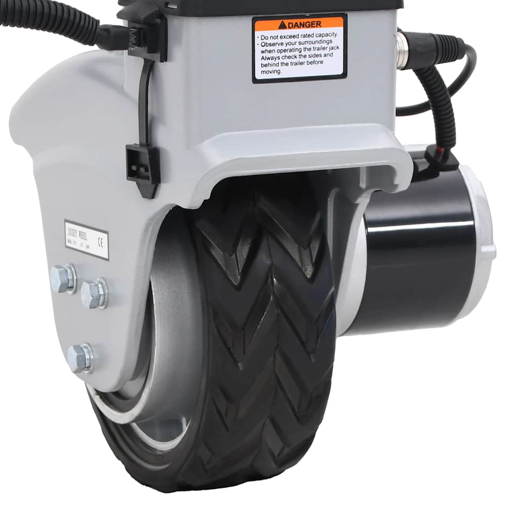Stützrad Motorisiert Rangierhilfe für Anhänger 12V 350W