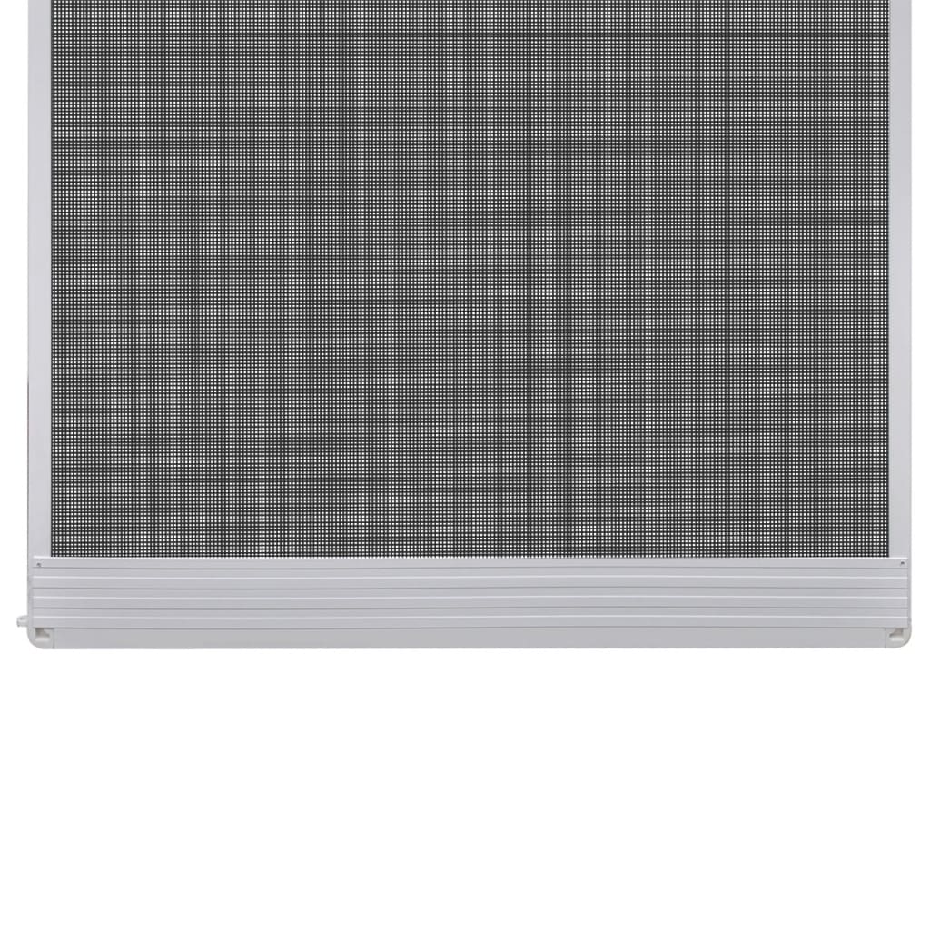 Insektenschutz mit Scharnieren für Türen 100x215 cm Weiß