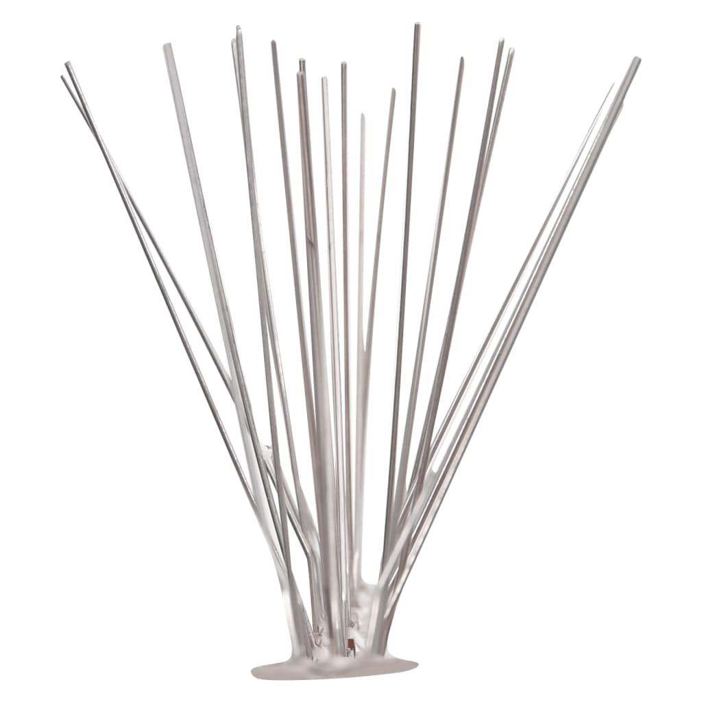 6-piece bird deterrent spike set, 3 m, stainless steel, 5 rows