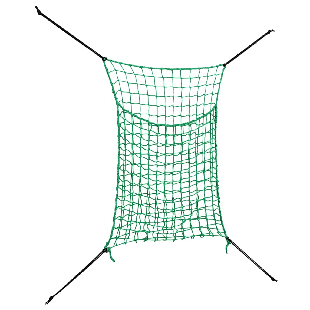 Heunetze 2 Stk Rechteckig 0,9x1 m PP
