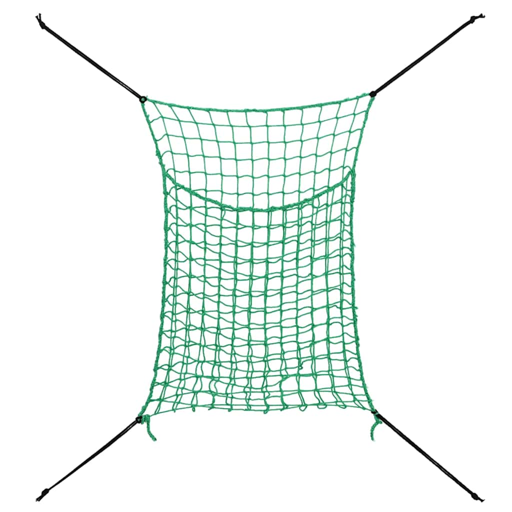 Heunetze 2 Stk Rechteckig 0,9x1 m PP