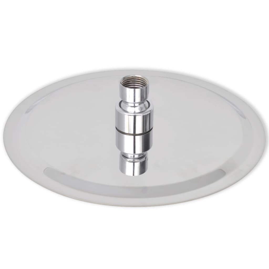 Regenbrause Edelstahl 20 cm Rund