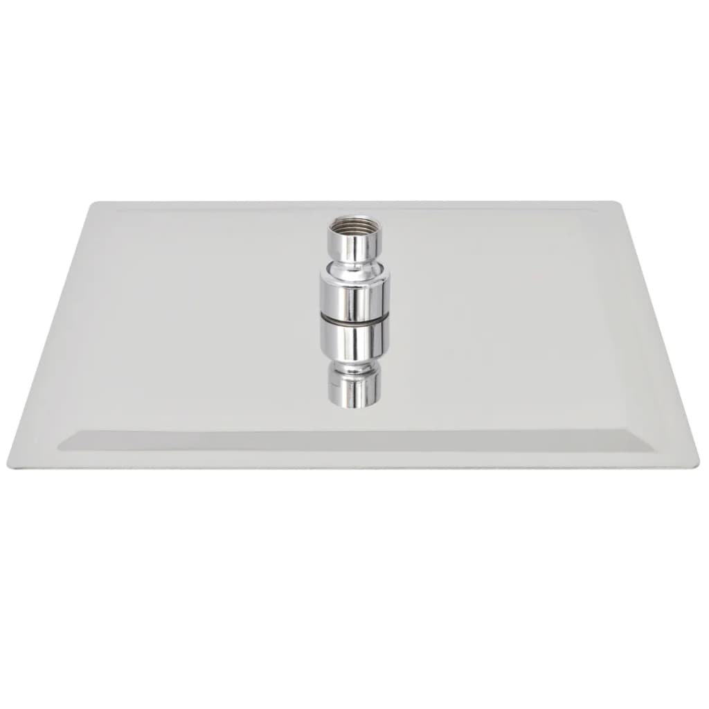 Regenbrause Edelstahl 25x25 cm Quadratisch