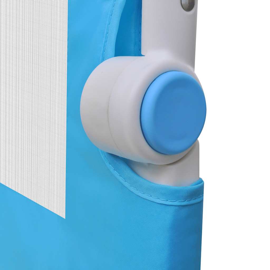 Kleinkind Bettschutzgitter 2 Stk. Blau 102x42 cm