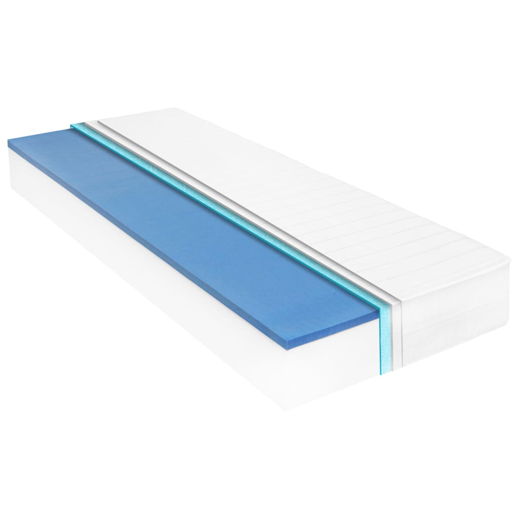 Mattress 120 x 200 cm Viscoelastic memory foam 18 cm