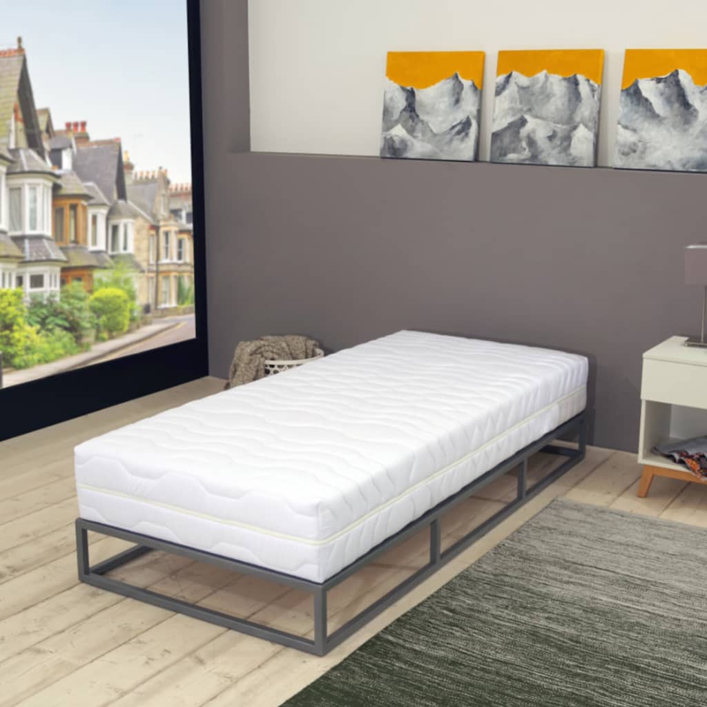 Mattress 80 x 200 cm 7 zones pocket springs 20 cm H3