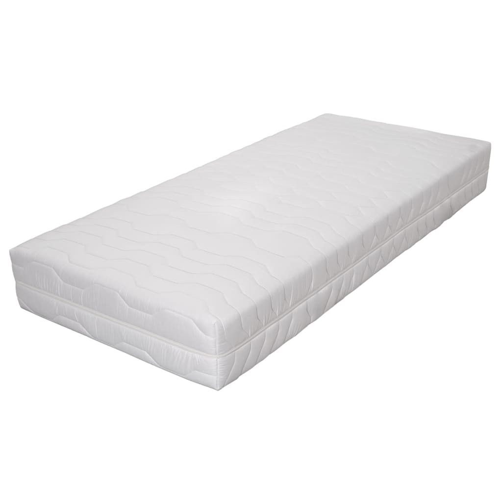 Mattress 100 x 200 cm 7 zones pocket springs 20 cm H3