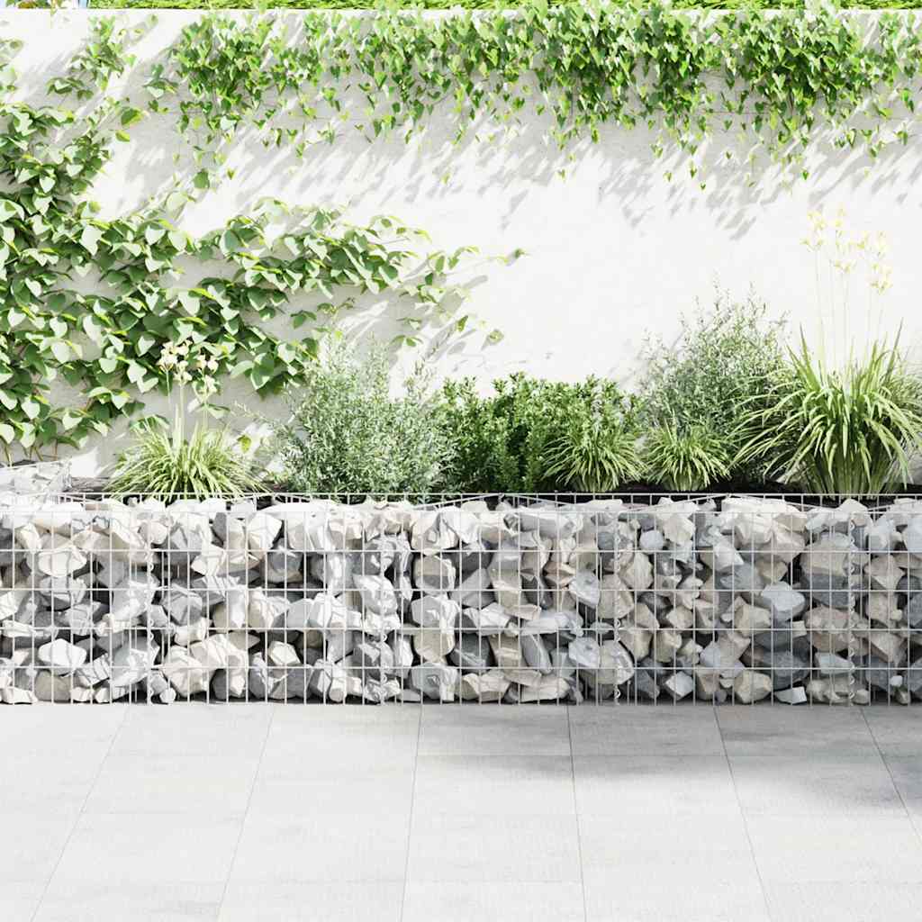Gabionenwand Verzinkter Stahl 450×30×50 cm