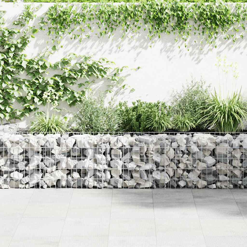 Gabionenwand Verzinkter Stahl 630×30×50 cm