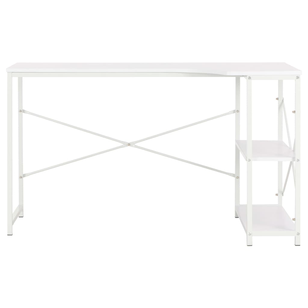 Computer desk white 120x72x70 cm