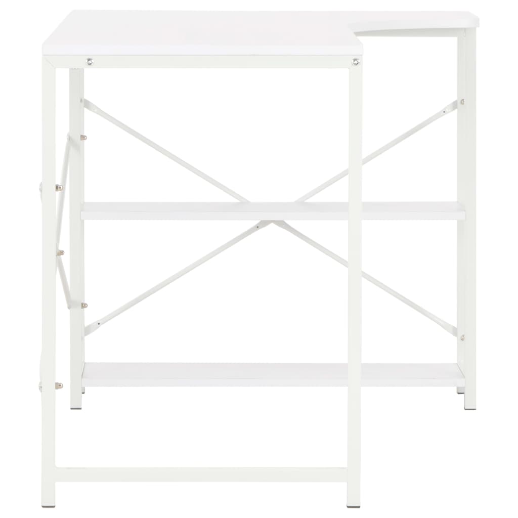 Computer desk white 120x72x70 cm