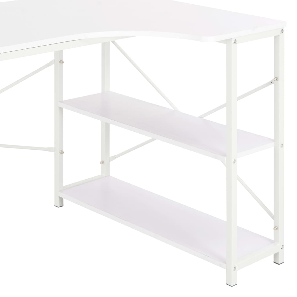 Computer desk white 120x72x70 cm