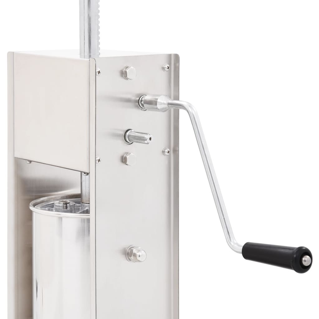Manual Sausage Filler Silver 3 L Stainless Steel
