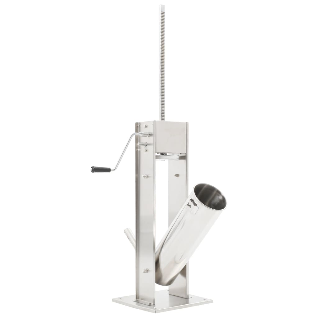 Manual Sausage Filler Silver 7 L Stainless Steel