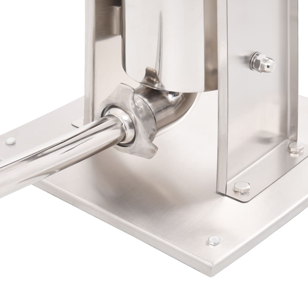 Manual Sausage Filler Silver 7 L Stainless Steel