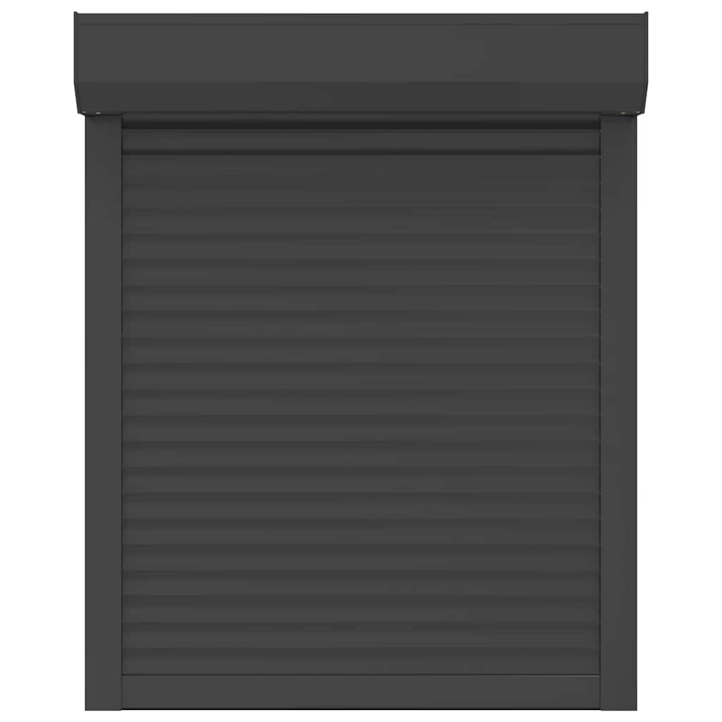 Rollladen Aluminium 80x100 cm Anthrazit