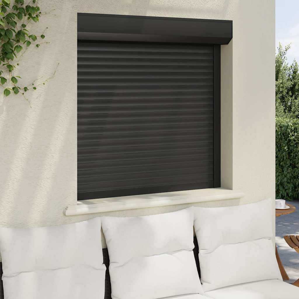 Rollladen Aluminium 100x100 cm Anthrazit