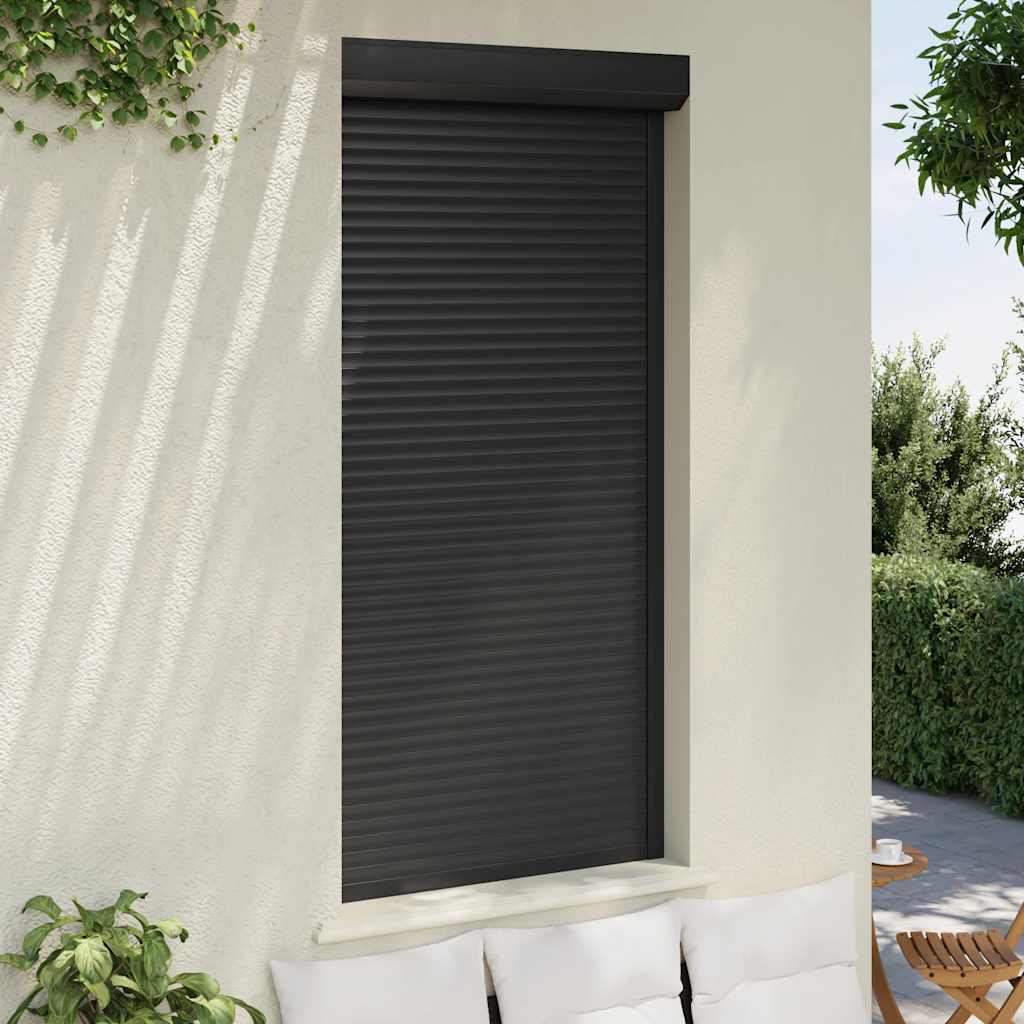 Rollladen Aluminium 100x210 cm Anthrazit