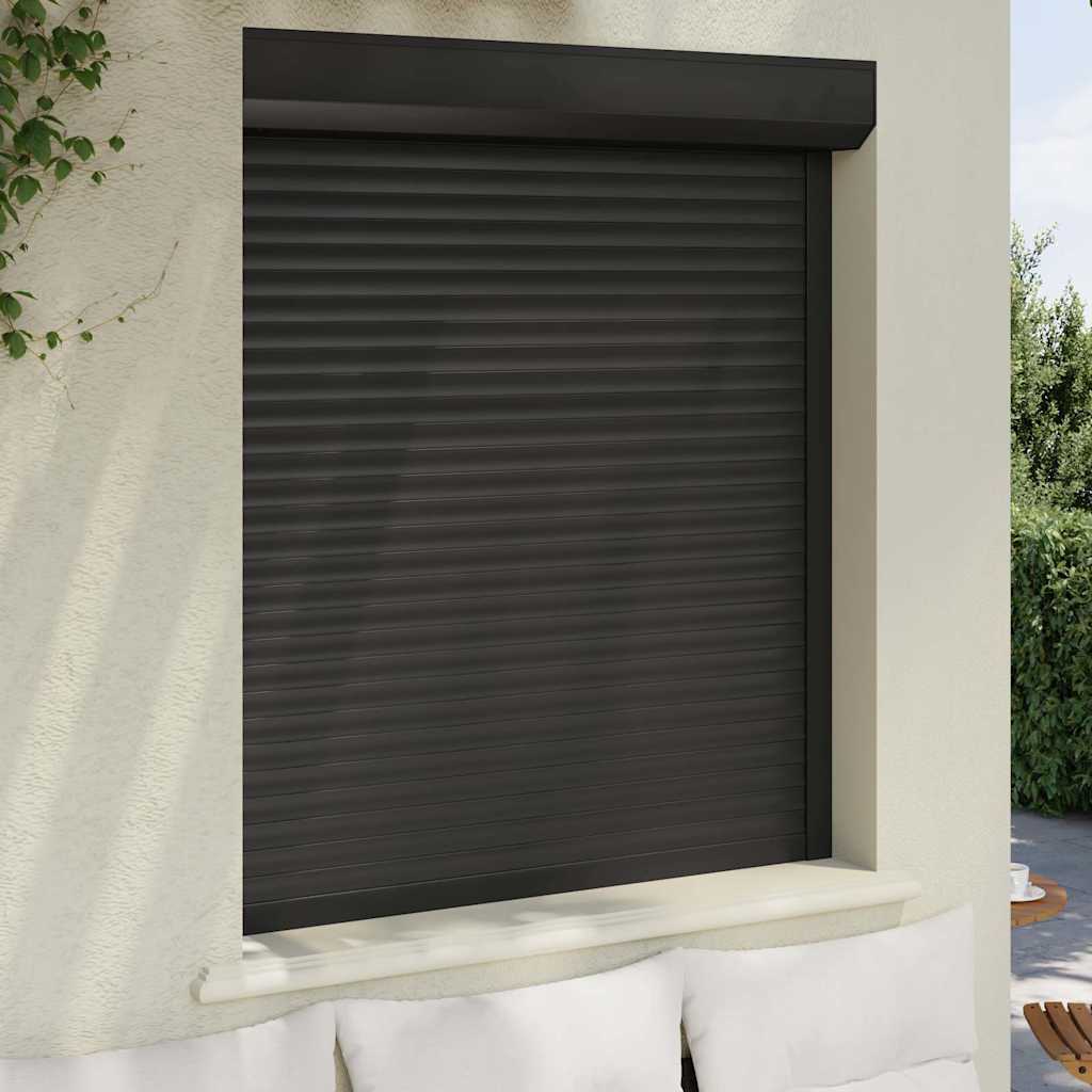 Rollladen Aluminium 110x130 cm Anthrazit