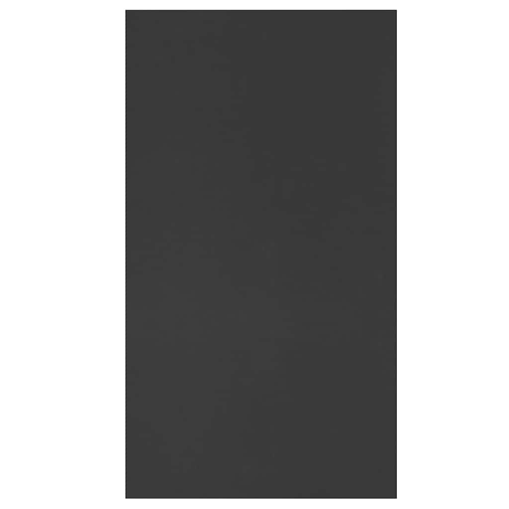 Bücherregal/Sideboard Schwarz 50x25x80 cm Holzwerkstoff