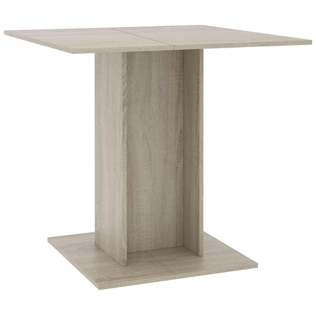 Esstisch Sonoma-Eiche 80x80x75 cm Holzwerkstoff