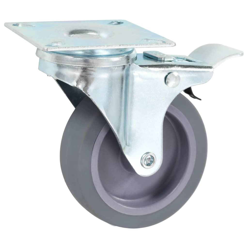 24 swivel castors 75 mm