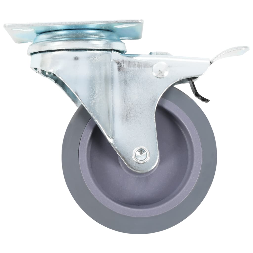24 swivel castors 75 mm