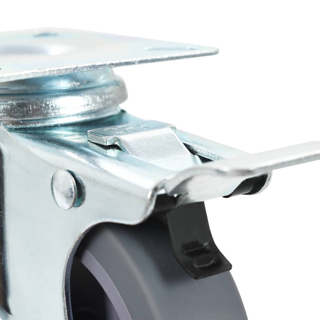 24 swivel castors 75 mm