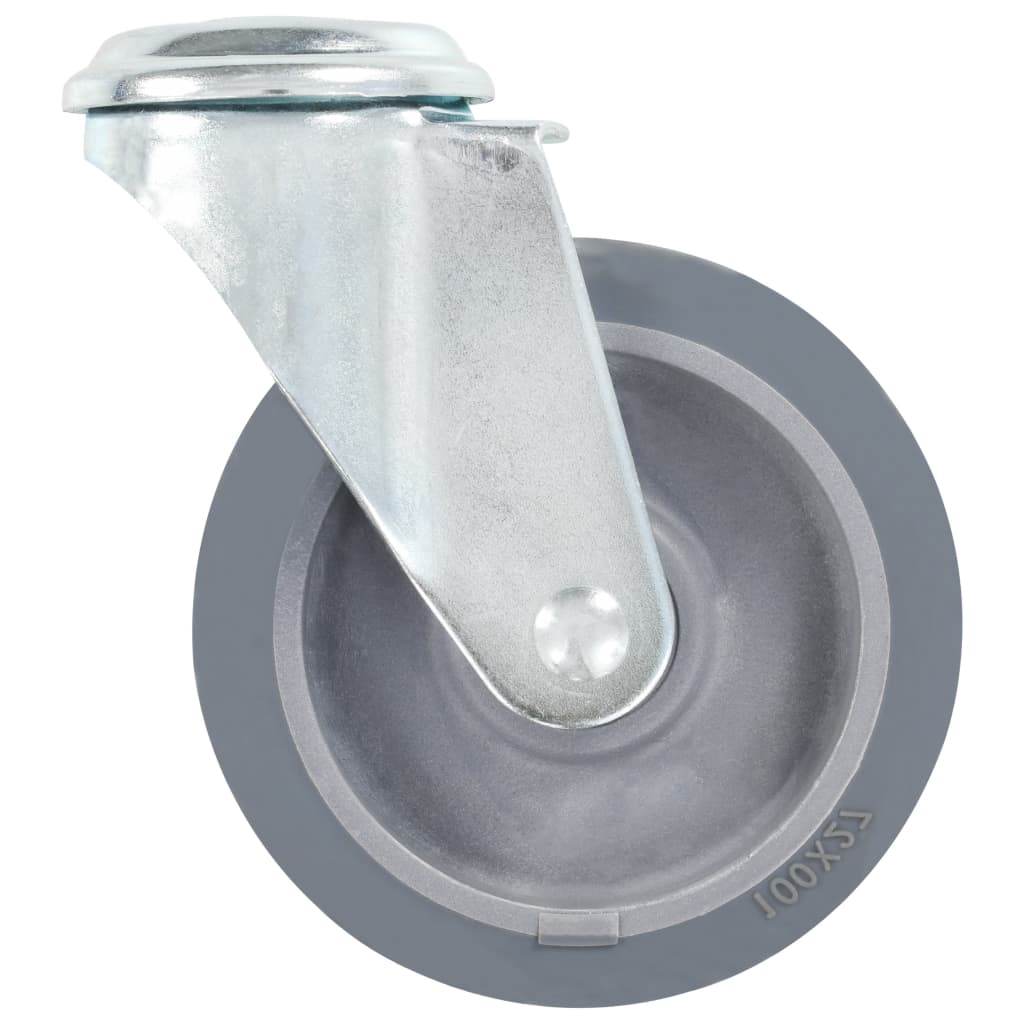 24 swivel castors with bolt hole 100 mm