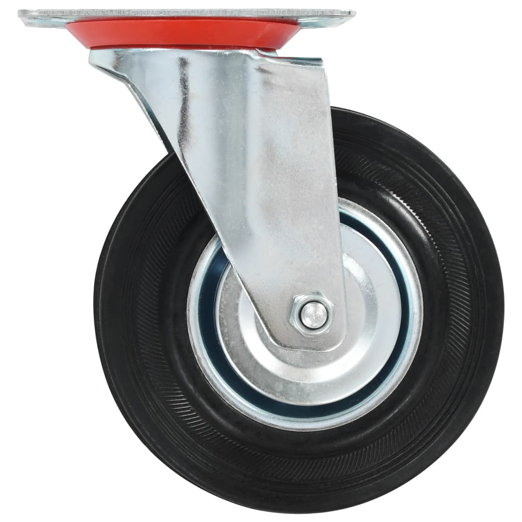 8 swivel castors 125 mm