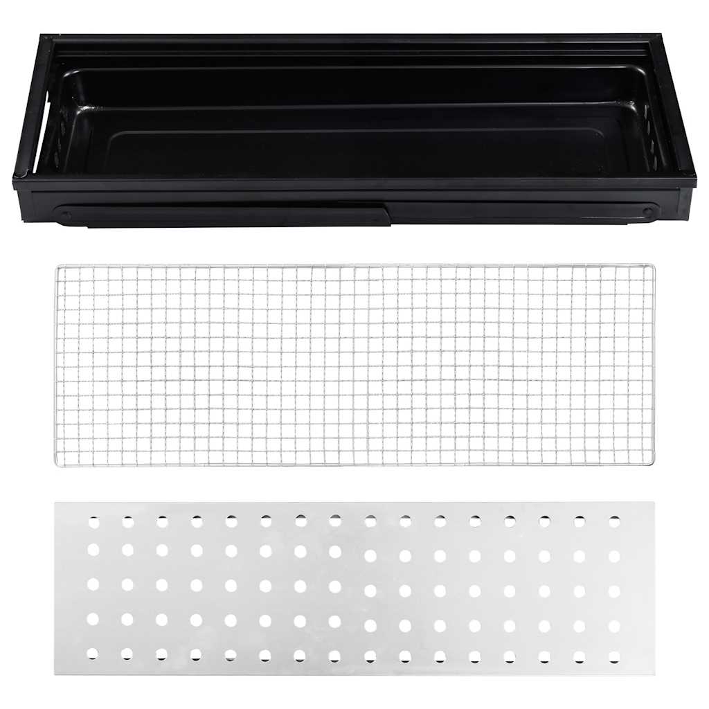 Tragbarer Camping-Grill 60×22,5×33 cm