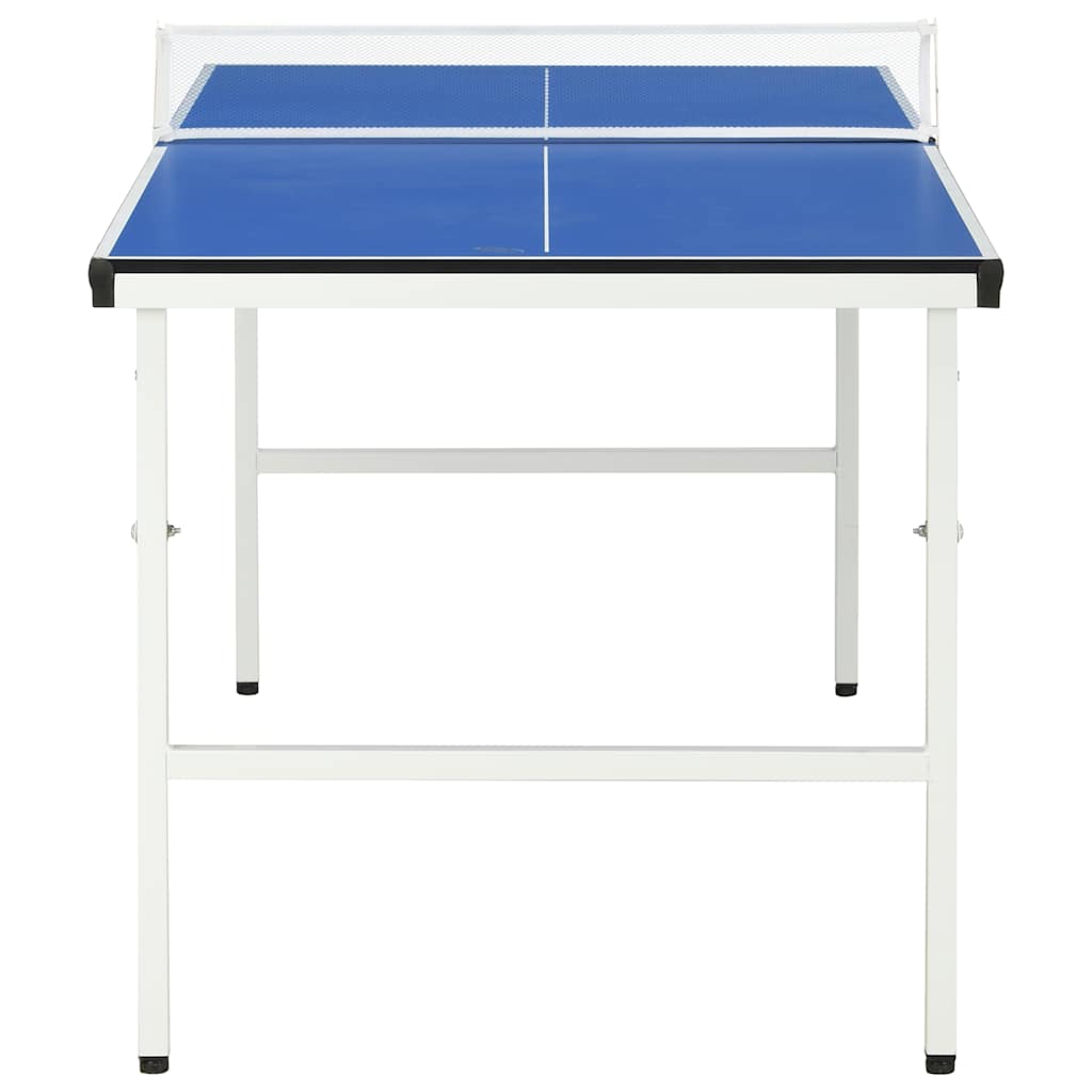 Table Tennis Table with Net 5 Feet 152×76×66 cm Blue