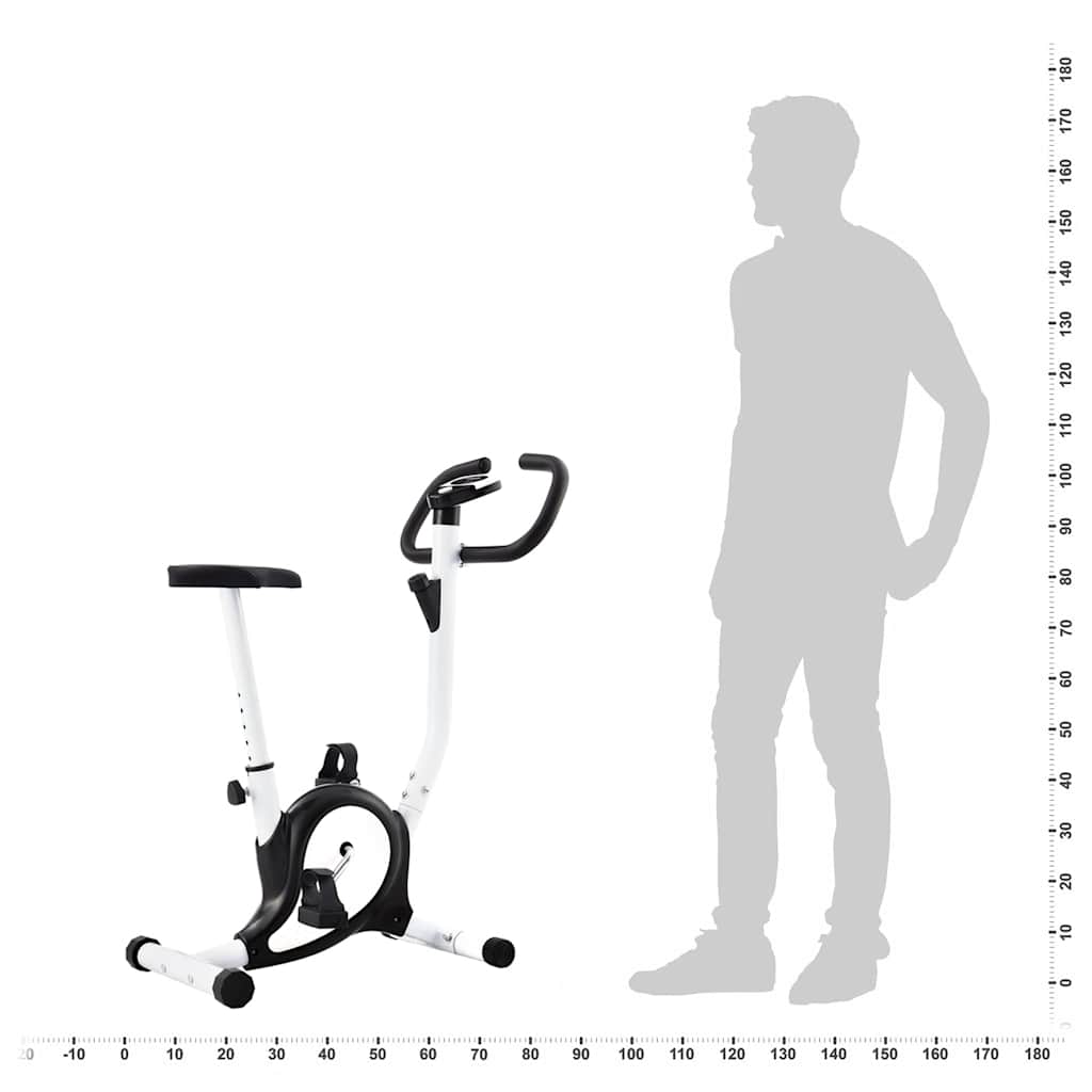 Home Trainer with Belt Drive Black