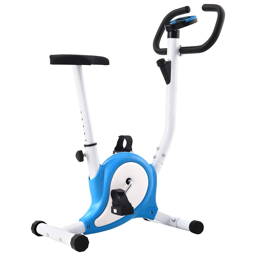 Home Trainer with Belt Drive Blue