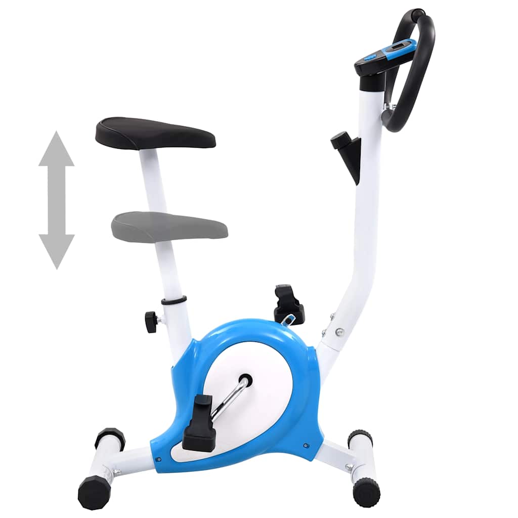 Home Trainer with Belt Drive Blue