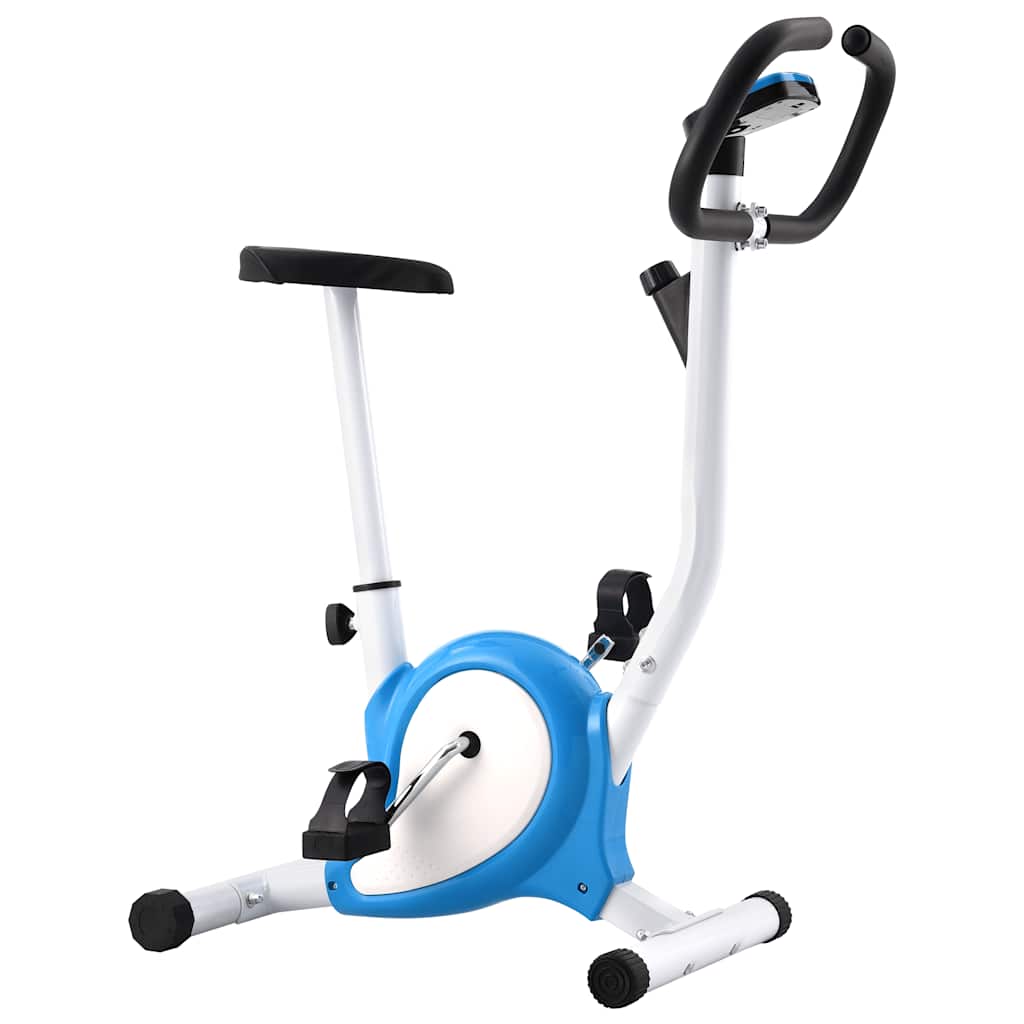 Home Trainer with Belt Drive Blue