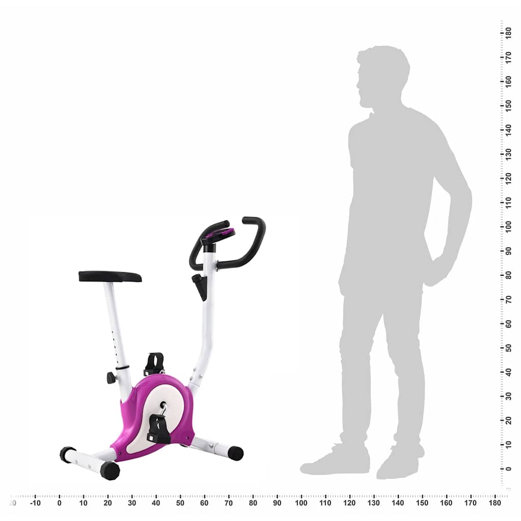 Home Trainer with Belt Drive Purple